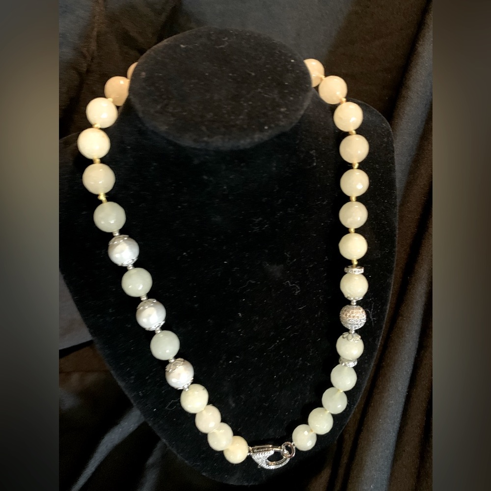 New 20” milky quartz necklace